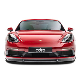 ADRO USA Prepreg Front Lip Porsche 718 Boxster | Cayman 2018-2025 - A23A20-1201