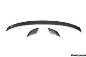 Carbonado 2010-2013 Audi A8 Ab Style Carbon Fiber Trunk Spoiler
