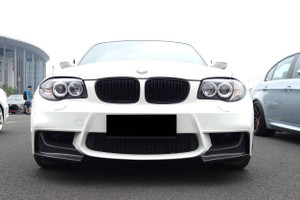 Carbonado 2008-2013 BMW E82 E88 1M RZ Style Carbon Fiber Front Lip Spiliter