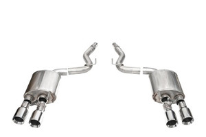 Corsa Sport Valved / 3.0 in Axle-Back 4.5 in Straight Tips | 2024 Mustang Dark Horse Coupe cor21268