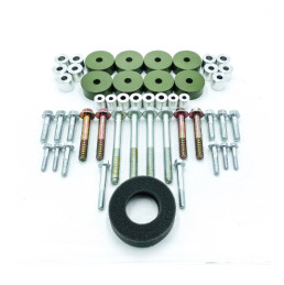 Flatout Suspension 06-14 Honda Ridgeline Subframe Spacers HRG-RID0614SFK-1.0