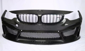 EzCarbon F8X Dry Carbon Front Bumper