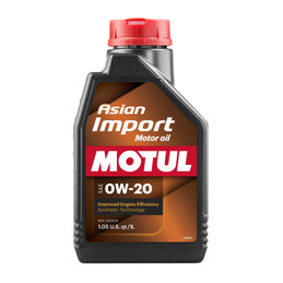 Motul Asian Import Motor Oil 0w-20 12x1L mot113687