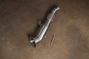 Valvetronic BMW GEN3 B58N 400 Cell Catted Downpipes - BMW.B58.GEN3.FF.400C.BR