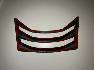 EzCarbon C8 Convertible Rear Vent