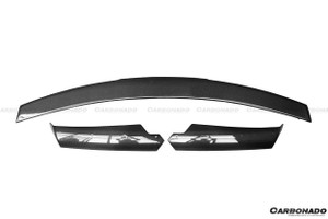 Carbonado 2013-2019 Corvette C7 Z51 Z06 Grandsport Carbon Fiber Trunk Spoiler