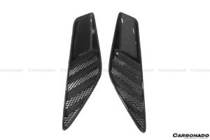 Carbonado 2013-2019 Corvette C7 Z51 OE Style Carbon Fiber Rear Quarter Panel Vent