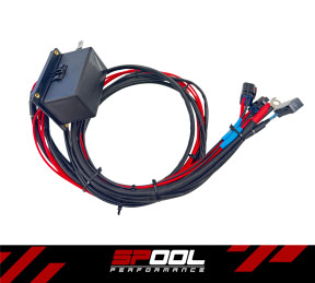 Spool Performance Quad-Fuel Pump Activation Harness + Relay Box SP-UNV-QFRH
