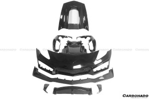 Carbonado 2013-2019 Corvette C7 Z51 ZR1-Style Front Conversion Body Kit