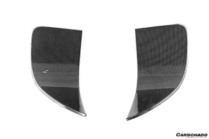 Carbonado 2022-2026 Ferrari 296 Type F171 NVT Style Autoclave Carbon Fiber Quarter Panel Side Scoops | Fits GTB, GTS
