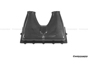 Carbonado 2010-2015 Ferrari 458 Coupe Spider OE Style DRY Carbon Fiber Airbox