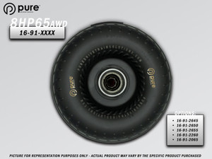 Pure Drivetrain PDS Billet Race Torque Converter pds16-91-2645