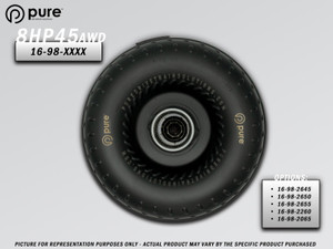 Pure Drivetrain PDS Billet Race Torque Converter pds16-98-2650