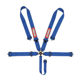 RaceQuip CAMLOCK 5PT 3IN SFI16.1 HARNESS BLUE - Blue - 3 in. Lap and Shoulder - 2 in. Sub 741021RQP
