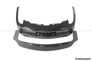Carbonado 2010-2015 Ferrari 458 Coupe Spider DE Style Front Bumper with Lip