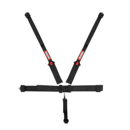 RaceQuip LNL 5PT HNR SFI16.1 HARNESS BLK - Black - 3 in. Lap - 3 in. to 2 in. Shoulder - 2 in. Sub 717007RQP