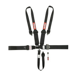 RaceQuip RATCHET LNL 5PT HNR SFI16.1 HARNESS BLK - Black - 3 in. Lap - 3 in. to 2 in. HNR Shoulder - 2 in. Sub 815005RQP