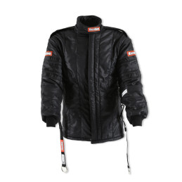 RaceQuip Nomex Multi Layer Fire Suit Jacket - Black - Large 91930059RQP