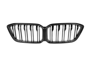 StradaWerks  Dry Carbon Fiber Dual Slat Front Grill - F87 M2C (LCI)