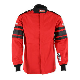 RaceQuip Multi Layer Fire Suit Jacket - Red - XL 121016RQP