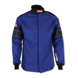 RaceQuip Multi Layer Fire Suit Jacket - Blue - Medium 121023RQP