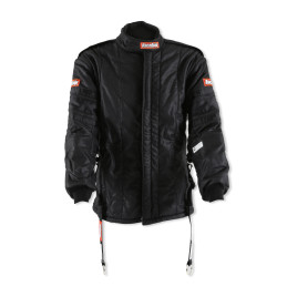 RaceQuip Nomex Multi Layer Fire Suit Jacket - Black - Small 91919929RQP