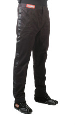 RaceQuip Single Layer Fire Suit Pants - Black - Kids Small 1970092RQP