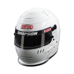 Simpson Racing Speedway Shark Racing Helmet - 7 3/4 - White 7707341