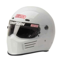 Simpson Racing SA2020 Super Bandit Helmet - Large - White 7210031