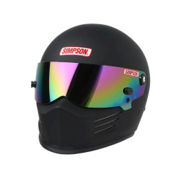 Simpson Racing SA2020 Bandit Racing Helmet - XX-Large - Matte Black 7200058