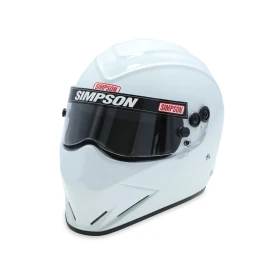 Simpson Racing SA2020 Diamondback Racing Helmet - 7.375 - White 7297381