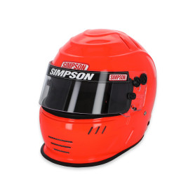 Simpson Racing Speedway Shark Racing Helmet - 7 1/4 - Safety Orange 770714S