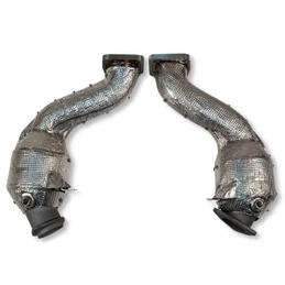 FABSPEED C8 Corvette ZR1 Sport Racing HJS German Catalytic Converters FS.CHEVY.C8ZR1.SC