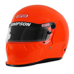 Simpson Racing SD1 Helmet - Large - Safety Orange - SA2020 795003S