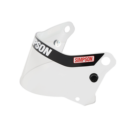 Simpson Racing SD1 Helmet Replacement Shield Anti Scratch - Clear 89500B