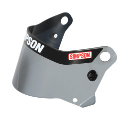 Simpson Racing SD1 Helmet Replacement Shield Antifog/Scratch - Chrome 89506