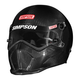 Simpson Racing Carbon Kingsnake Helmet - 2X-Large - Carbon Fiber - SA2025 929005C