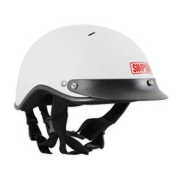 Simpson Racing Shorty Crew Helmet - Large - Gloss White 9430031