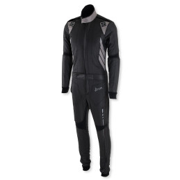 Simpson Racing DNA SLT Racing Suit - 2X-Large - Black - FIA 8856-2018 - SFI 3.2A/5 F302561