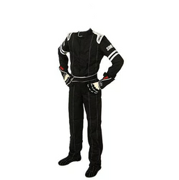 Simpson Racing Legend II Youth Racing Suit - X-Small - Black/Black LY22071