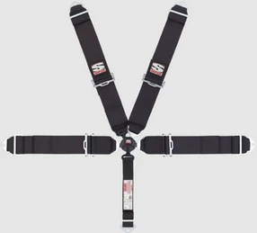 Simpson Racing Sport Camlock - 5 PT 55" P/D B/I - Black 29107BK
