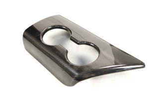 StradaWerks  Carbon Fiber Cup Holder Trim - Mk5 Supra