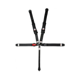 Simpson Racing D3 Off-Road Recreational Harnesses - D3 off-road 3" straps Bolt in padded 5-point harness - Black 3B33PIKX
