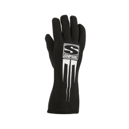Simpson Racing Predator Gloves - Xtra Large - Black - SFI 3.3/5 20800XK