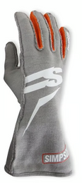 Simpson Racing Airspeed Gloves - Extra Large - Alloy - SFI 3.3/5 ASAXL
