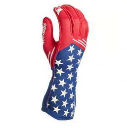 Simpson Racing Liberty Gloves - Small - America - SFI 3.3/5 LGSF