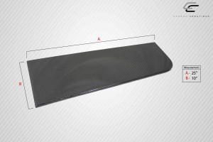 Carbon Creations Universal Rear Splitters - 2 Piece - 102900