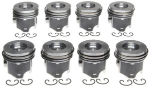 MAHLE OE 10-16 GMC /11-16 Chevy 2500/3500 6.6L V8 Duramax 0.25mm w/ Rings (Set of 8) mhl2243935WR025MM