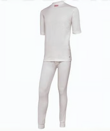 Simpson Racing Nomex® Underwear - Large - White - SFI 3.3 20101L