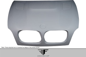 AF-1 2008-2014 BMW X6M E71 E72 Hood (GFK) - 1 Piece (S) - 117880